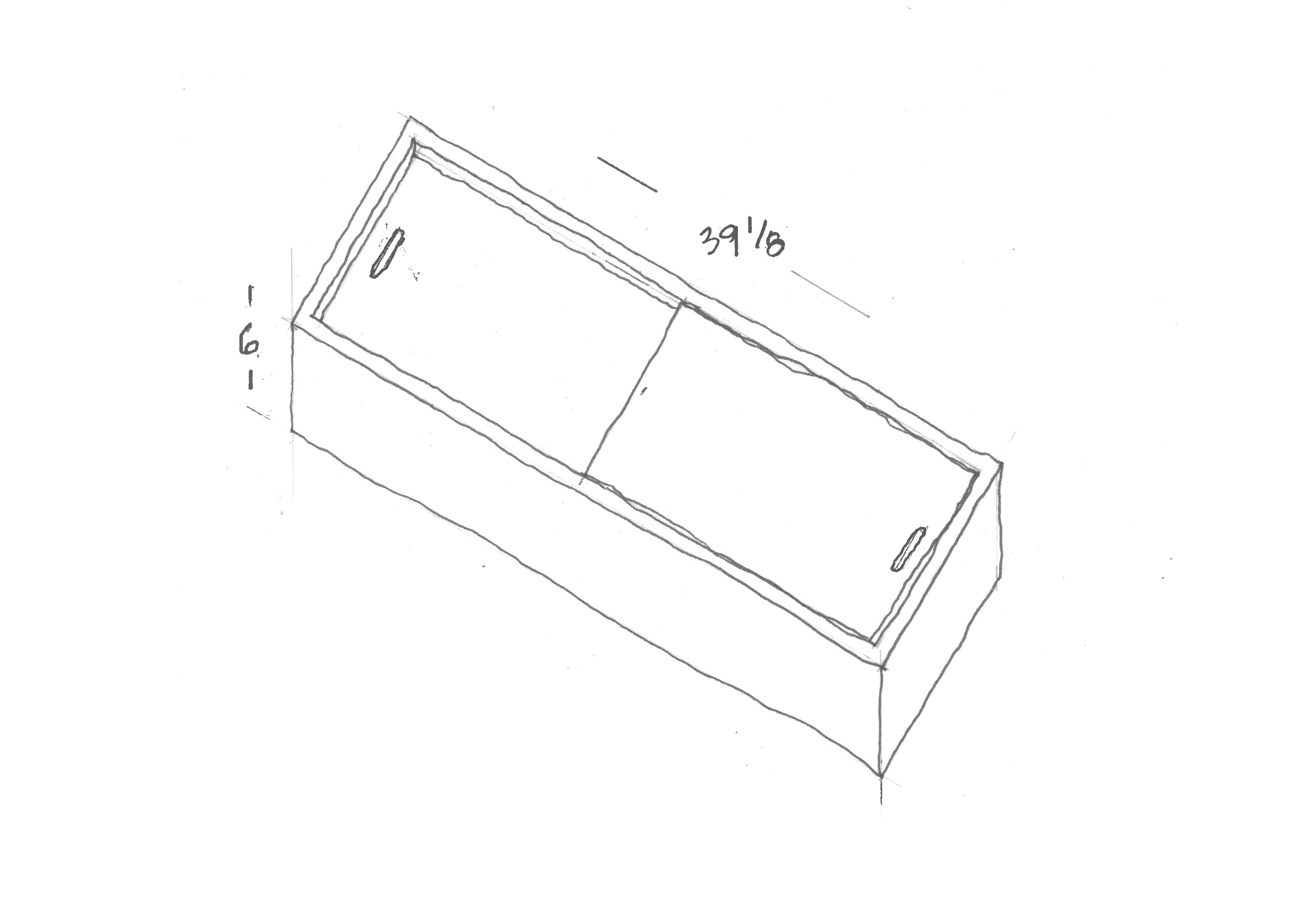 WD+STL Sliding Top Storage